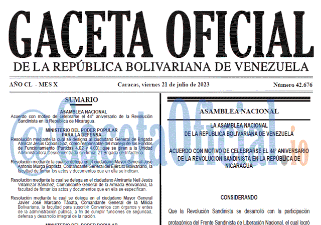 Gaceta Oficial, Gaceta 42676, Gaceta 42676 HD, Gaceta #42676, Gaceta Oficial Venezuela #42676