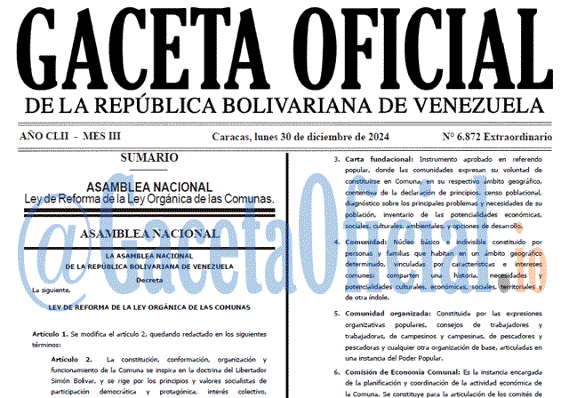 Gaceta Oficial, Gaceta 6872, Gaceta 6872 HD, Gaceta #6872, Gaceta Oficial Venezuela #6872