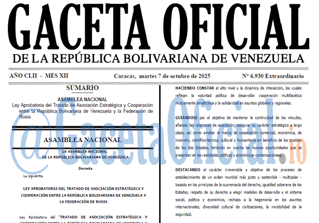 Gaceta Oficial, Gaceta 6930, Gaceta 6930 HD, Gaceta #6930, Gaceta Oficial Venezuela #6930