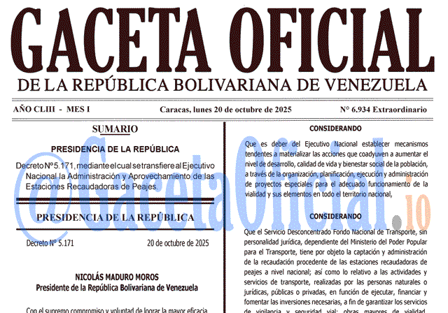 Gaceta Oficial, Gaceta 6934, Gaceta 6934 HD, Gaceta #6934, Gaceta Oficial Venezuela #6934