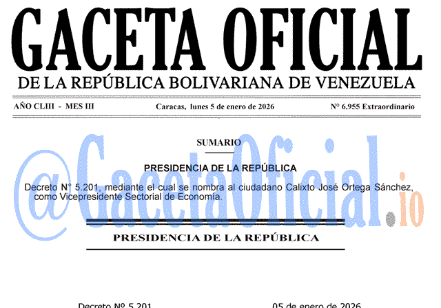 Gaceta Oficial, Gaceta 6955, Gaceta 6955 HD, Gaceta #6955, Gaceta Oficial Venezuela #6955