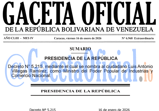 Gaceta Oficial, Gaceta 6968, Gaceta 6968 HD, Gaceta #6968, Gaceta Oficial Venezuela #6968
